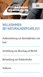 Mobile Screenshot of naturalhoofcare.eu